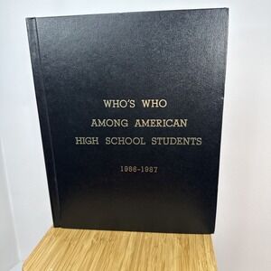 Who's‎ Who Among American High School Students 1986-87  21st Edition Vol 3